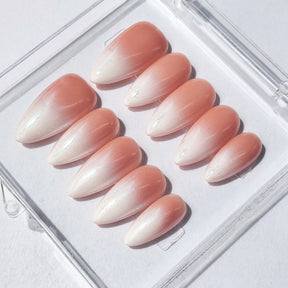 Glazed Ombre | Handmade Press-Ons