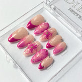 Purple Beach | Handmade Press-Ons