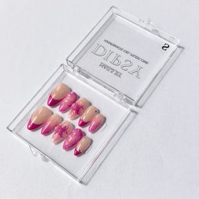 Purple Beach | Handmade Press-Ons