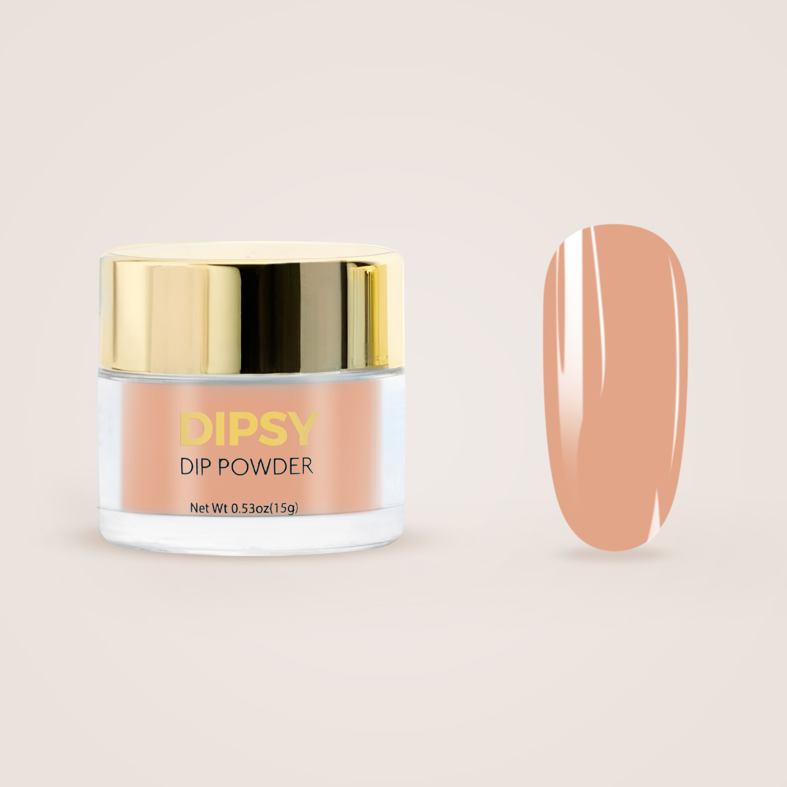 Smokey Peach Dip Powder