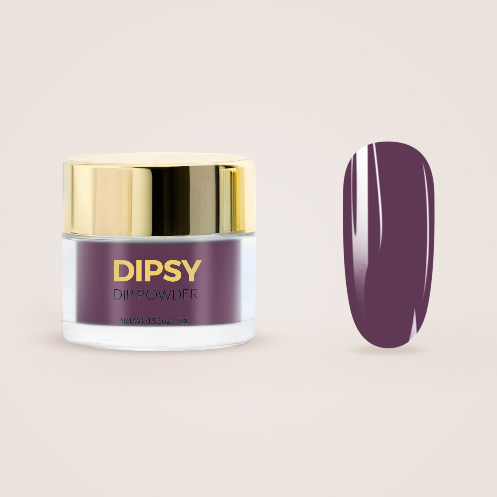 Deep Plum Dip Powder