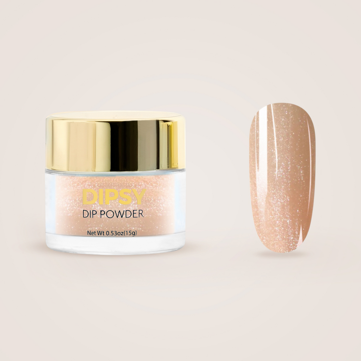 Gold Pearl Dip Powder